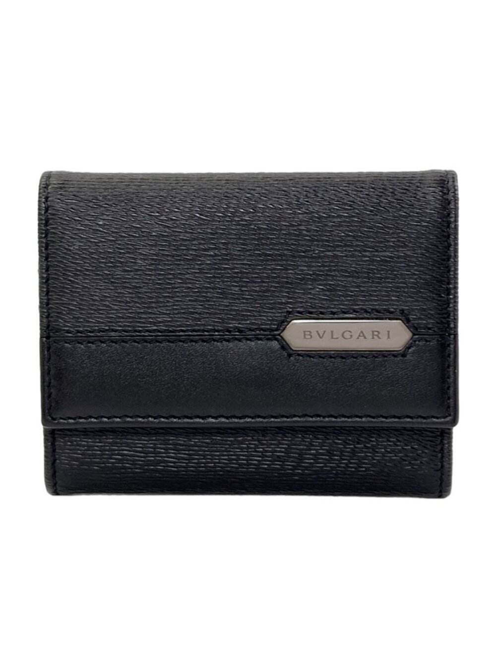 Bvlgari Serpenti Scalier Man Card Case Leather